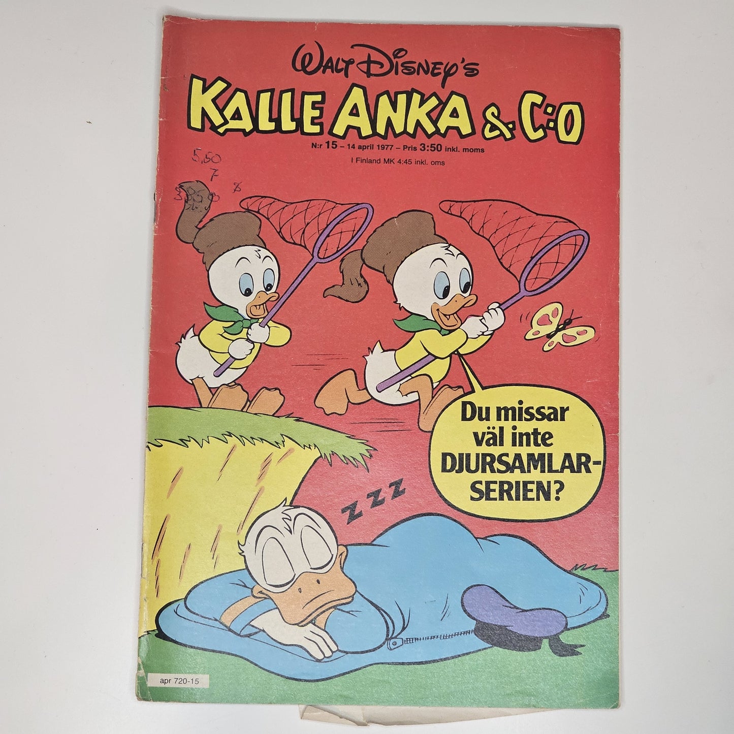 Kalle Anka & Co Nr 15 1977 #FR#