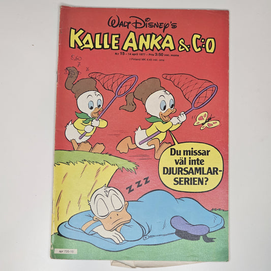 Kalle Anka & Co Nr 15 1977 #FR#