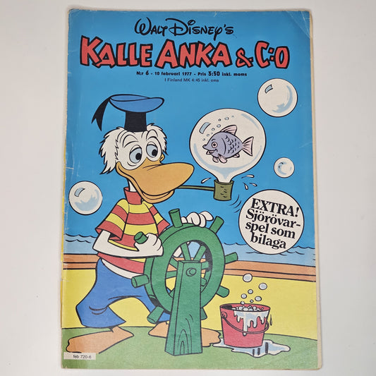 Kalle Anka & Co Nr 6 1977 #FR#