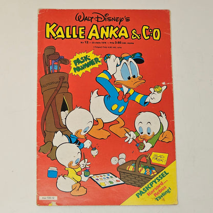 Kalle Anka & Co Nr 12 1978 #VG#
