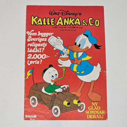 Kalle Anka & Co Nr 29 1978 #VG#