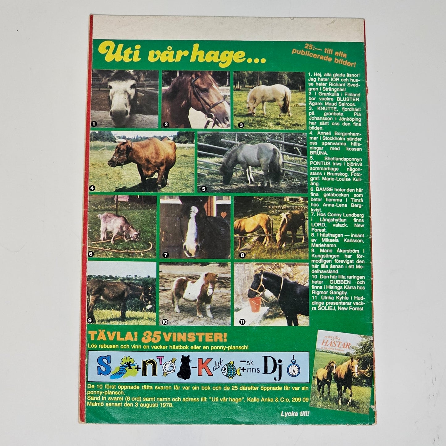 Kalle Anka & Co Nr 29 1978 #VG#