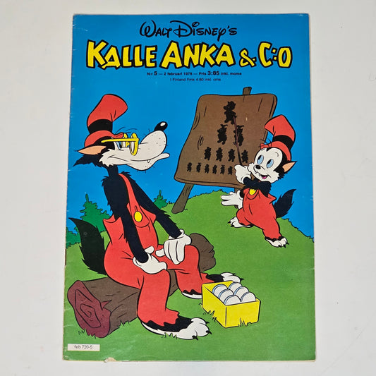 Kalle Anka & Co Nr 5 1978 #FN#