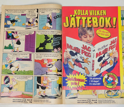 Kalle Anka & Co Nr 9 1978 #VG# + Reklambilaga