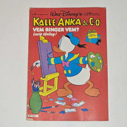 Kalle Anka & Co Nr 8 1979 #VG#
