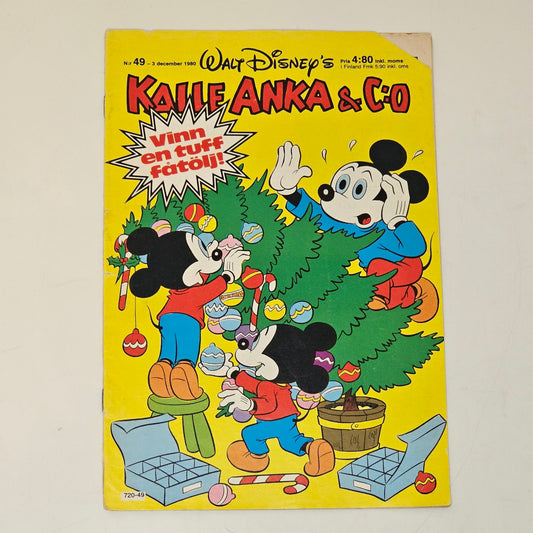 Kalle Anka & Co Nr 49 1980 #VG#