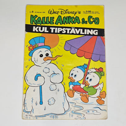Kalle Anka & Co Nr 8 1980 #FR#