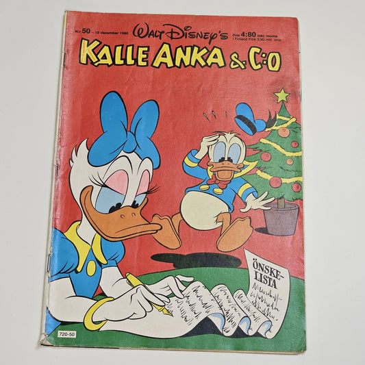 Kalle Anka & Co Nr 50 1980 #FR#