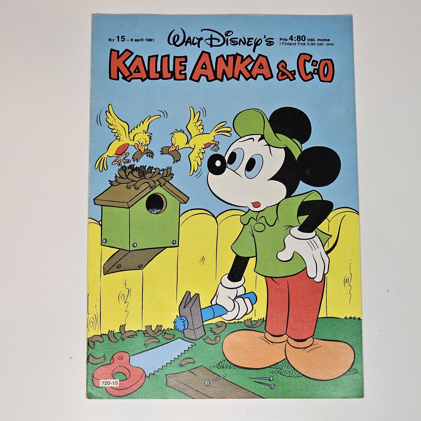 Kalle Anka & Co Nr 15 1981 #VF#