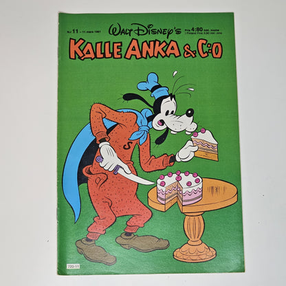 Kalle Anka & Co Nr 11 1981 #VF#