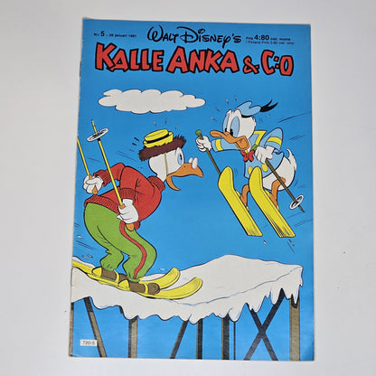 Kalle Anka & Co Nr 5 1981 #VF#