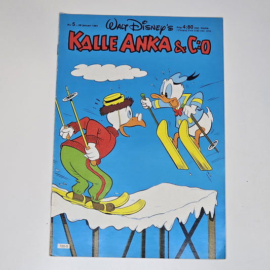 Kalle Anka & Co Nr 5 1981 #VF#