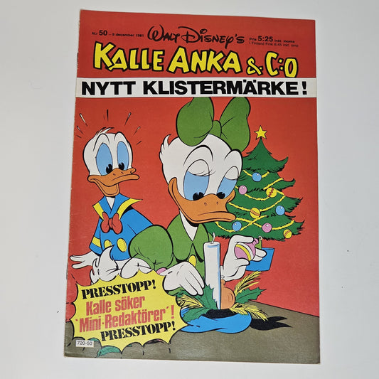 Kalle Anka & Co Nr 50 1981 #VF#