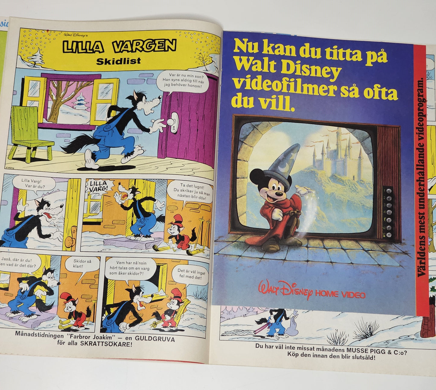 Kalle Anka & Co Nr 51 1981 #VF# + Reklambilaga