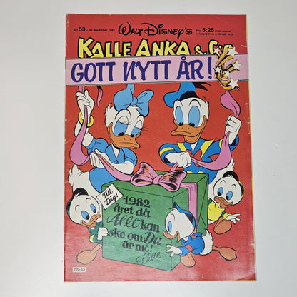 Kalle Anka & Co Nr 53 1981 #FN#