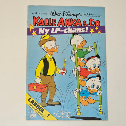 Kalle Anka & Co Nr 17 1982 #VG#