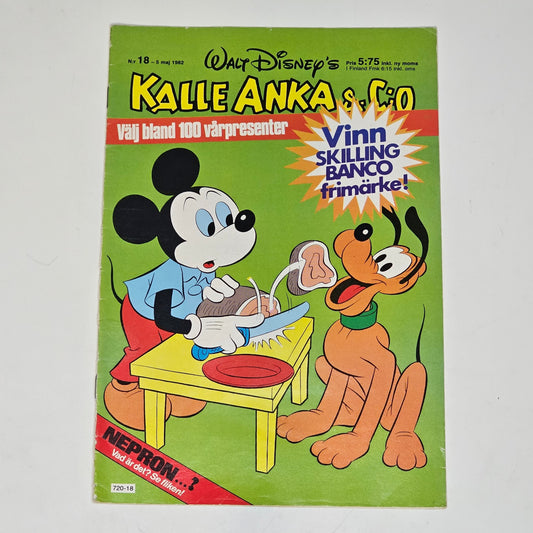 Kalle Anka & Co Nr 18 1982 #FN#