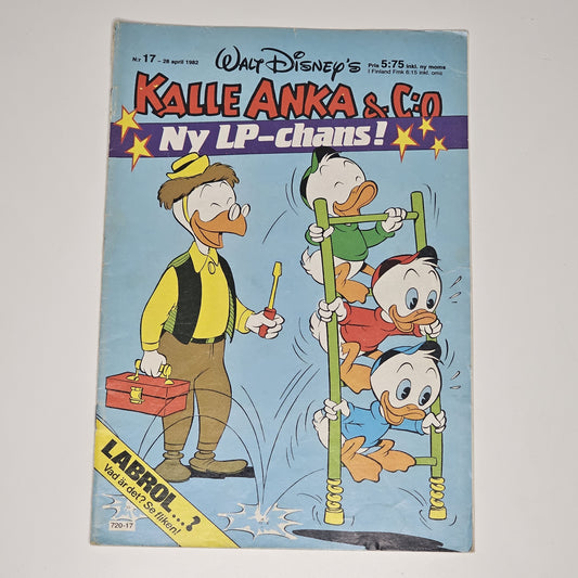 Kalle Anka & Co Nr 17 1982 #VG#