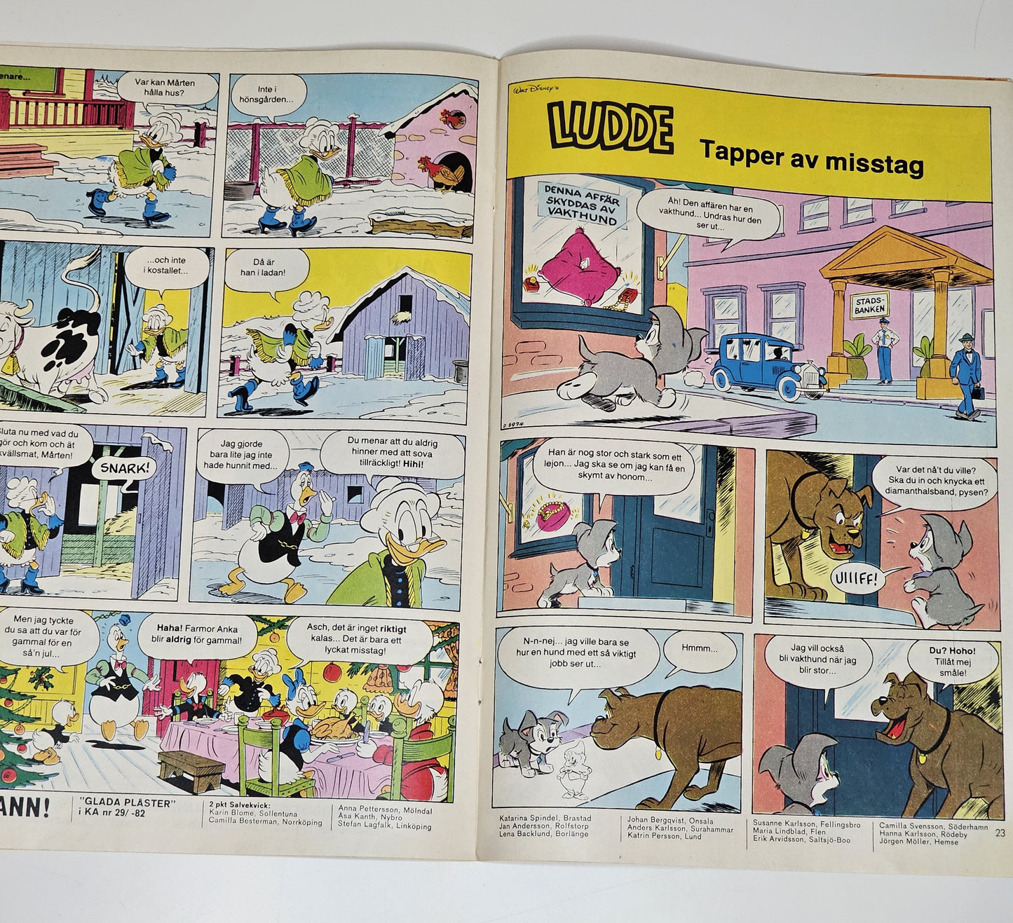 Kalle Anka & Co Nr 50 1982 #GD#