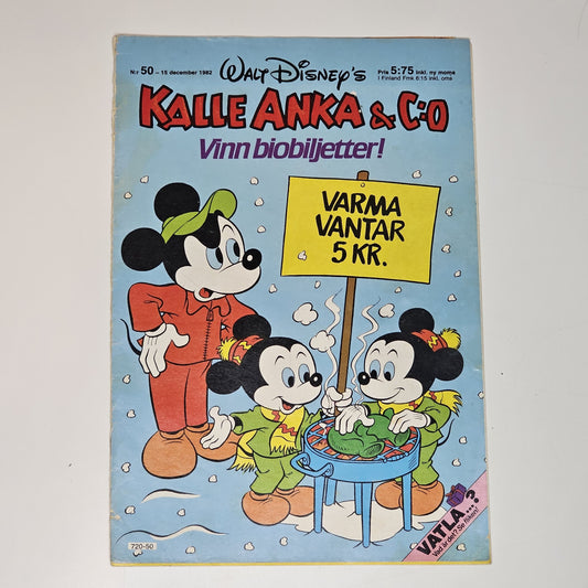 Kalle Anka & Co Nr 50 1982 #GD#