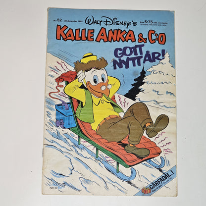 Kalle Anka & Co Nr 52 1982 #GD#