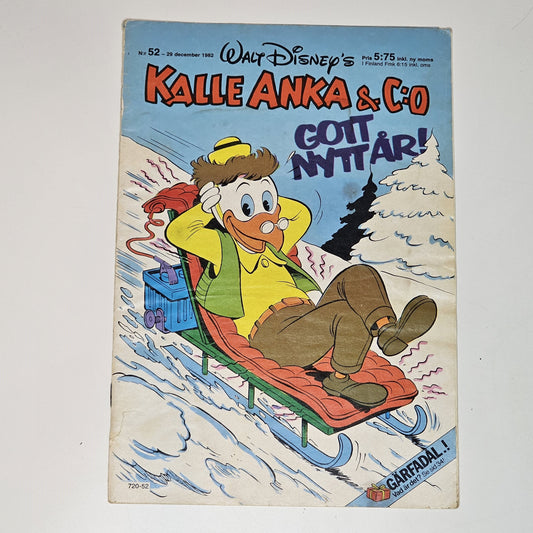 Kalle Anka & Co Nr 52 1982 #GD#
