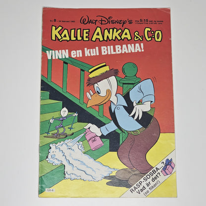 Kalle Anka & Co Nr 8 1982 #VG#
