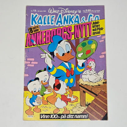 Kalle Anka & Co Nr 13 1983 #FN# + Bilaga