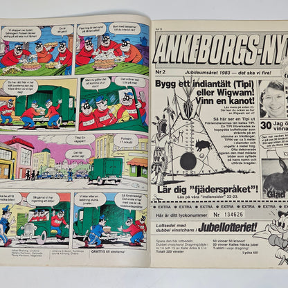 Kalle Anka & Co Nr 13 1983 #FN# + Bilaga