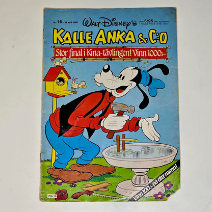 Kalle Anka & Co Nr 16 1983 #FR#