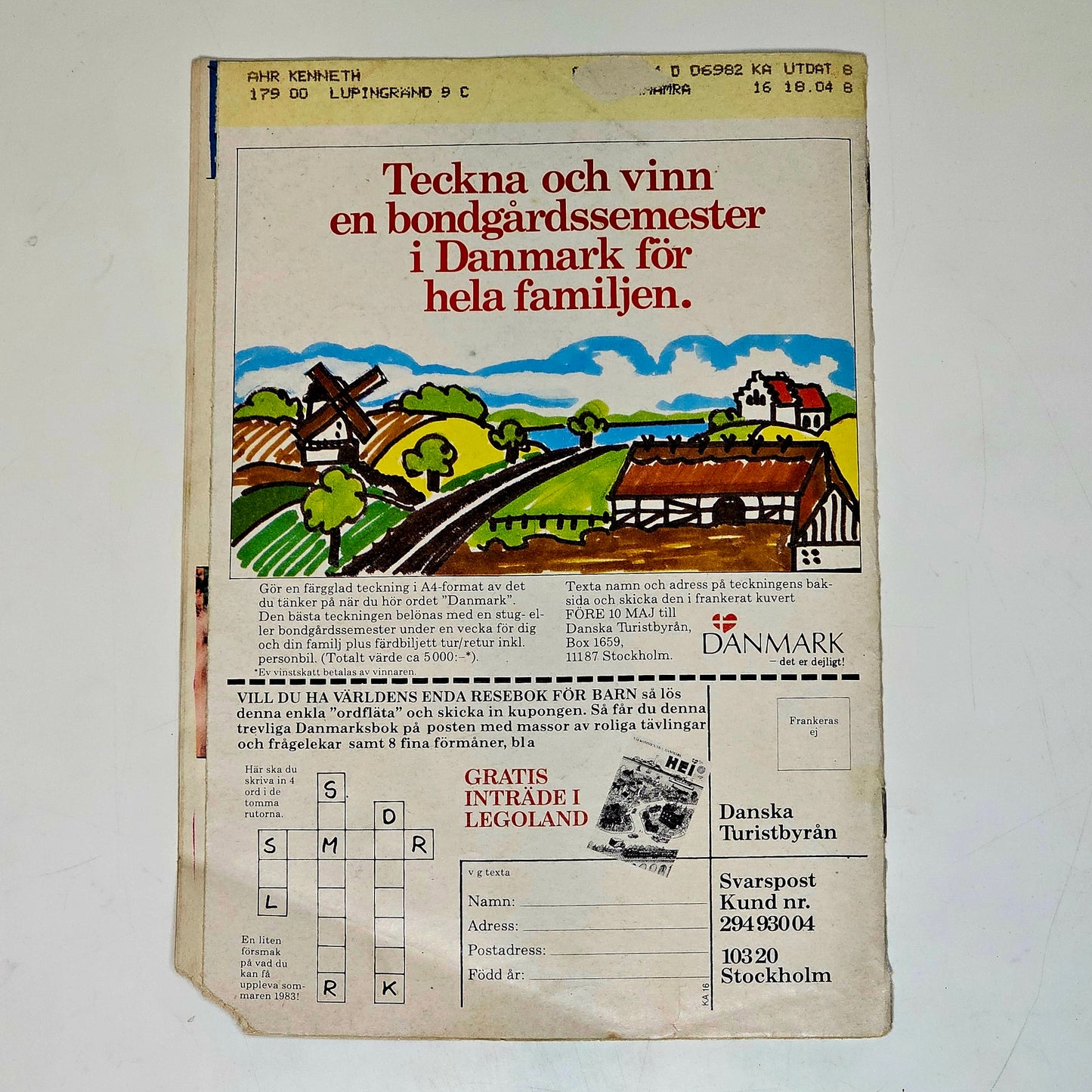 Kalle Anka & Co Nr 16 1983 #FR#