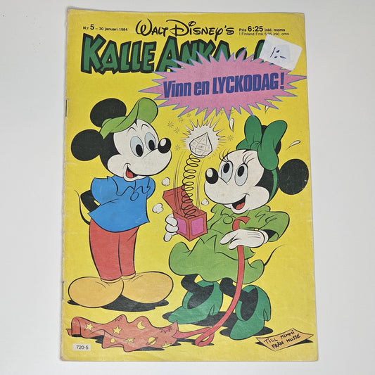 Kalle Anka & Co Nr 5 1984 #GD#