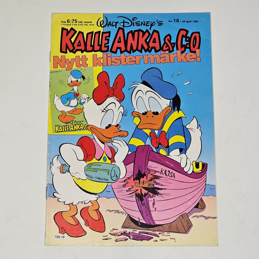Kalle Anka & Co Nr 18 1985 #VG#