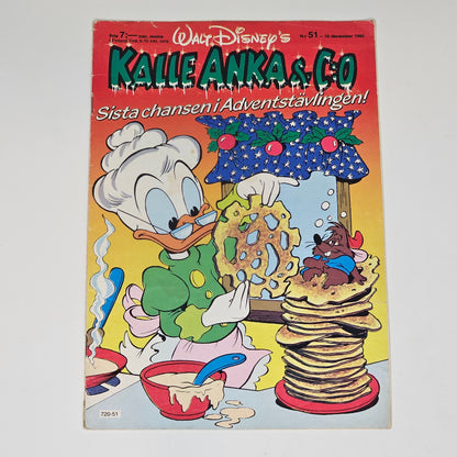Kalle Anka & Co Nr 51 1985 #VG#
