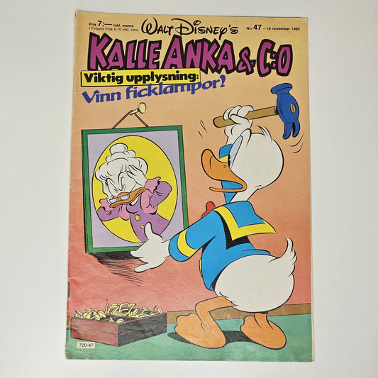 Kalle Anka & Co Nr 47 1985 #VG#