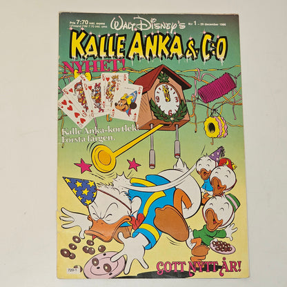 Kalle Anka & Co Nr 1 1986 #FR#