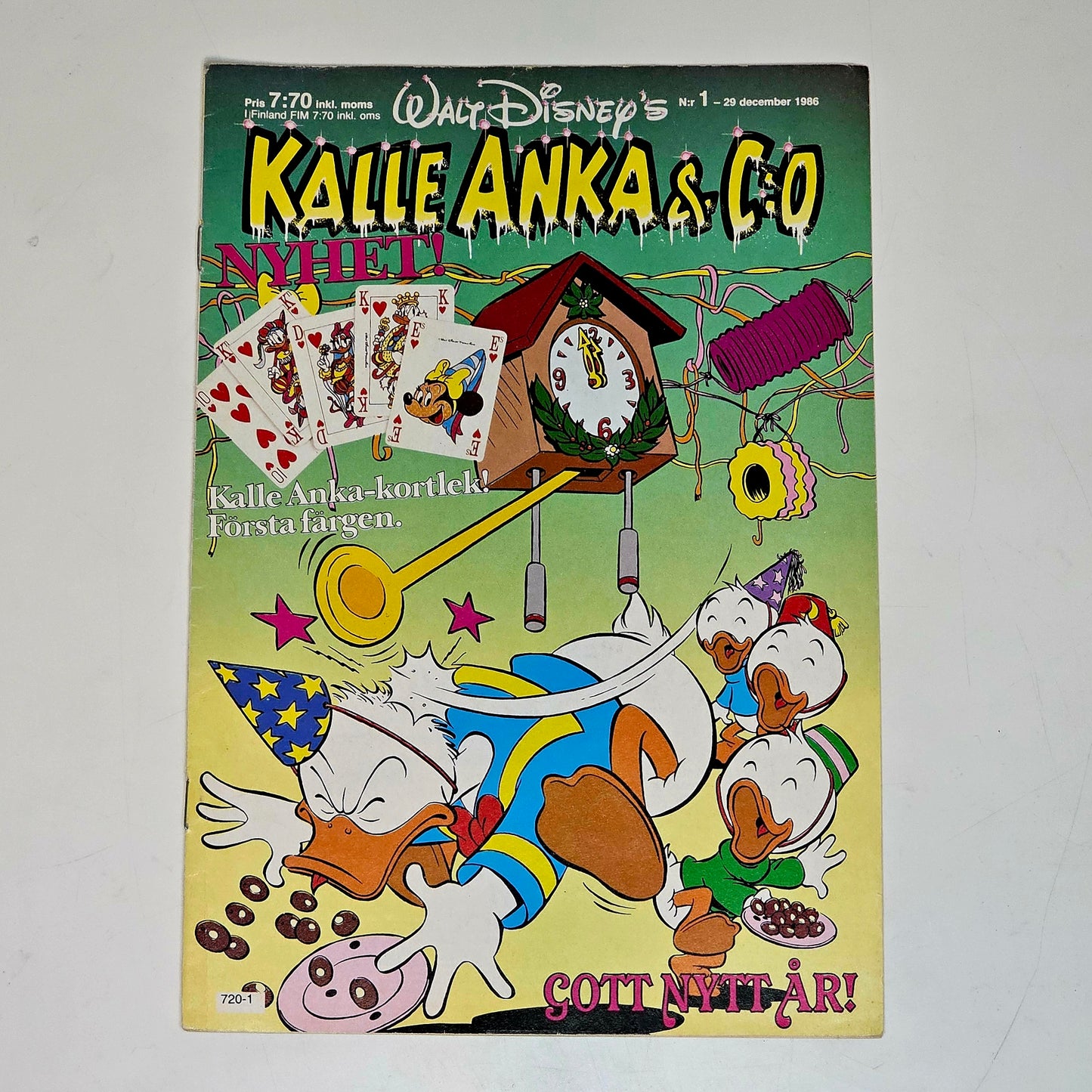 Kalle Anka & Co Nr 1 1986 #VG#