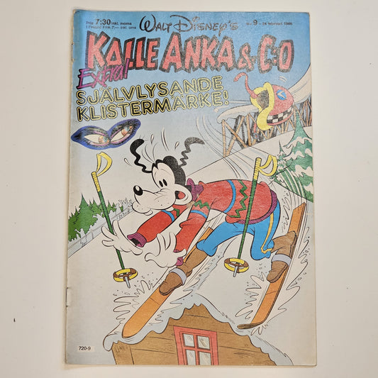 Kalle Anka & Co Nr 9 1986 #VG#