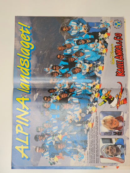 Kalle Anka & Co Nr 10 1987 #VG# + Poster