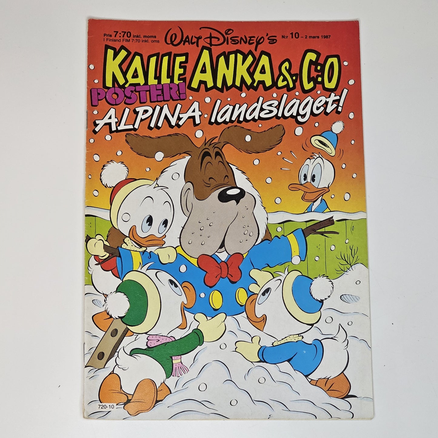 Kalle Anka & Co Nr 10 1987 #FN#