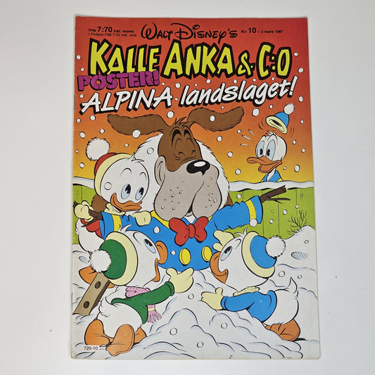 Kalle Anka & Co Nr 10 1987 #FN#