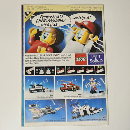 Kalle Anka & Co Nr 49 1987 #FN# + Poster