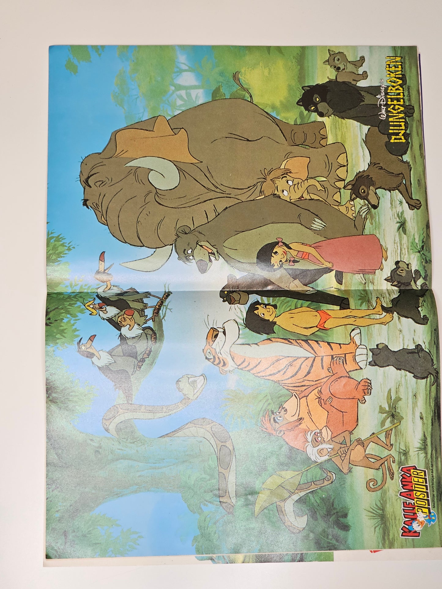 Kalle Anka & Co Nr 49 1987 #FN# + Poster