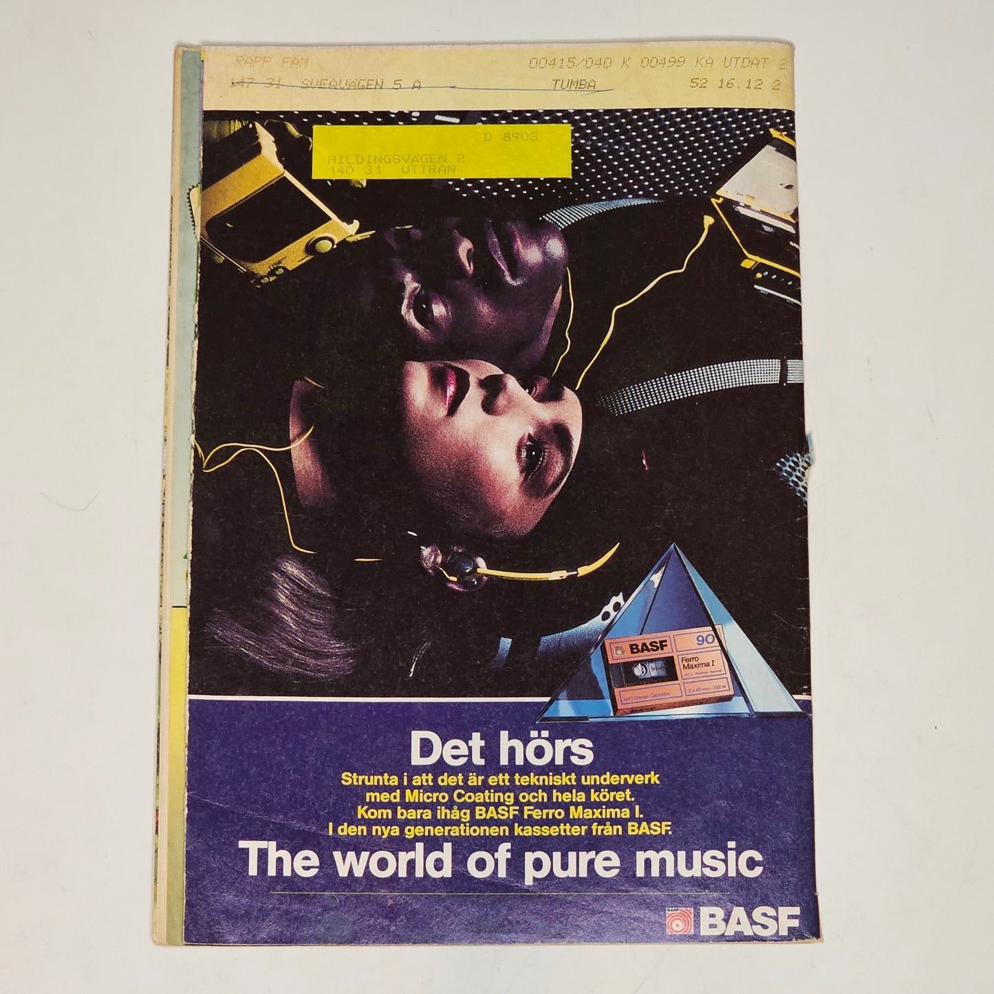 Kalle Anka & Co Nr 51-52 1988 #VG# + Reklambilaga