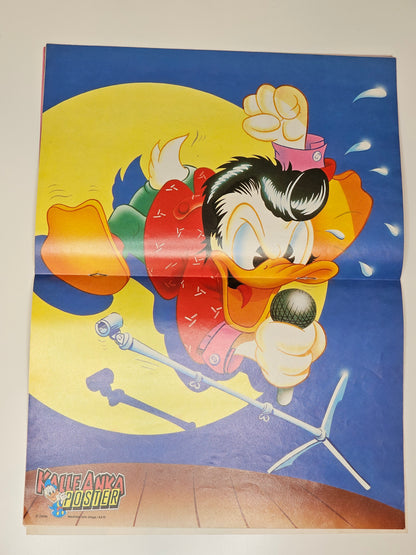 Kalle Anka & Co Nr 10 1988 #VG# + Poster