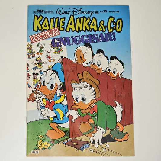 Kalle Anka & Co Nr 15 1988 #GD#