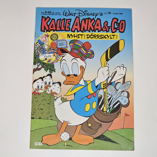 Kalle Anka & Co Nr 16 1988 #FN#