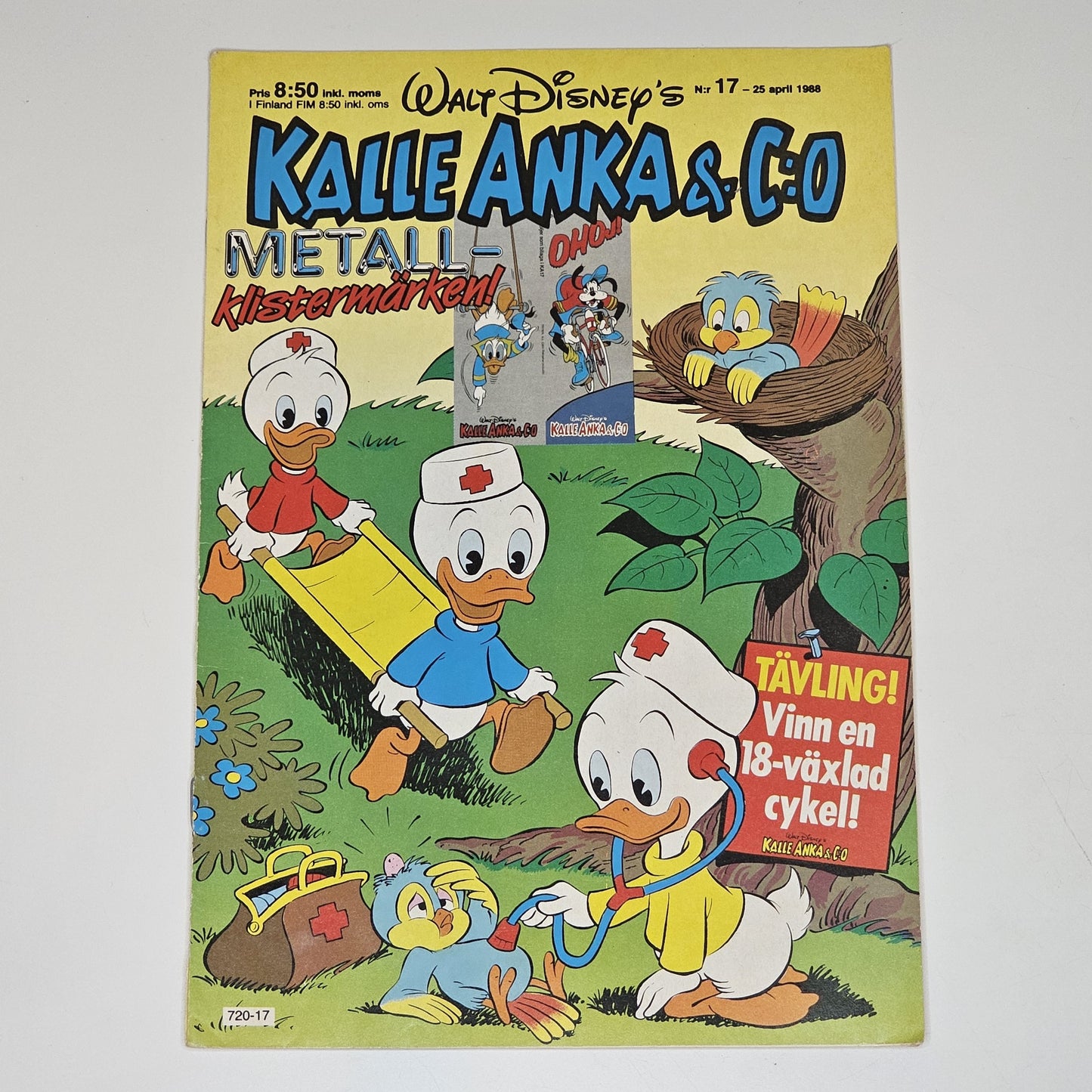 Kalle Anka & Co Nr 17 1988 #VF#