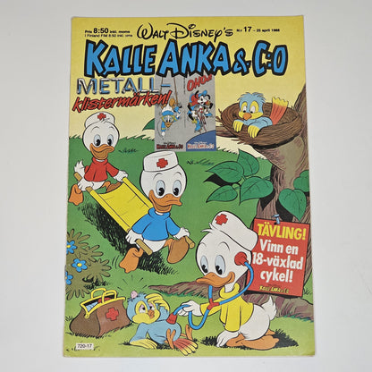 Kalle Anka & Co Nr 17 1988 #VF#