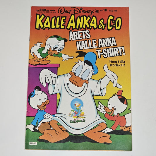 Kalle Anka & Co Nr 18 1988 #FN#
